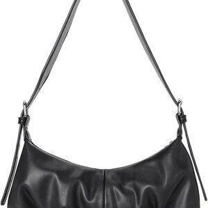 Shoulder Bag,Purses for Women Dumpling Small Hobo Bags Vegan Leather Ladies Clut